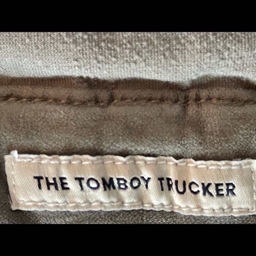 Lucky Brand Bundle (Sage Green Jacket, Jeans with matching Tee and Belt) - Picture 4 of 16